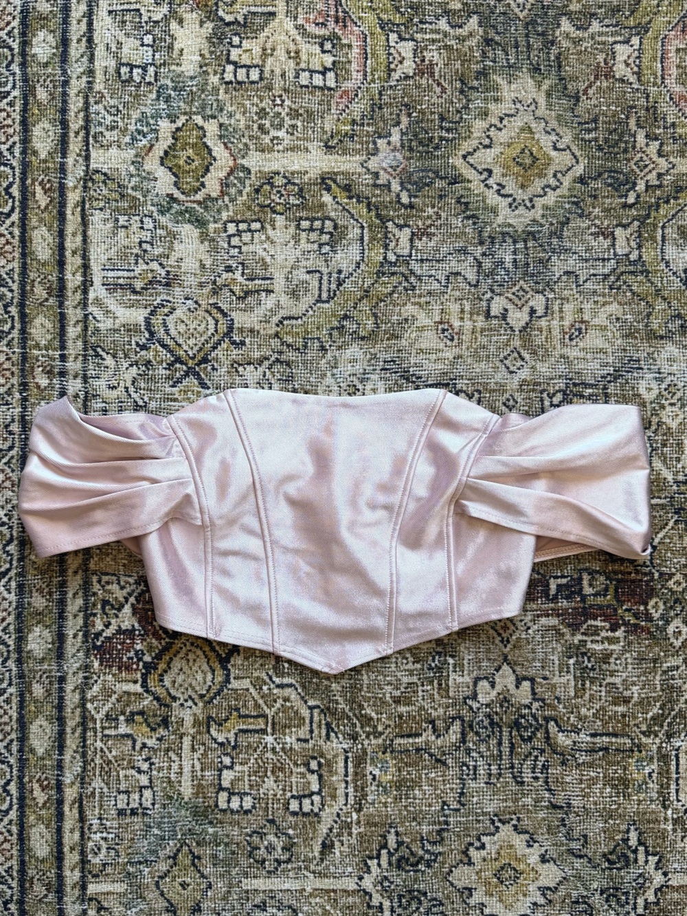 Light Pink Satin Top